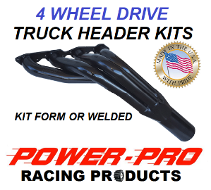 4 WHEEL DRIVE TRUCK HEADER KITS 