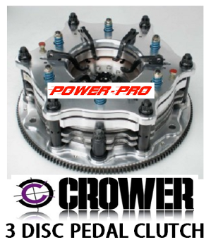 CROWER SPRINGER ALUMINUM 11" 3 DISC CLUTCHES 