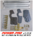 POWER PRO 4 LINK KIT ALUMINUM BARS W/ADJ SK BRACKETS   - 01-4LKADJSKIT-A
