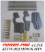 POWER PRO 4 LINK KIT W/ADJ SHOCK BRACKETS - 01-4LKADJSKIT