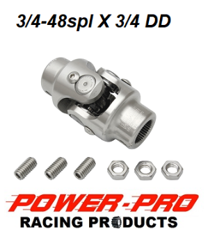 3/4DD X 3/4-48spl RACK STEERING U-JOINT 