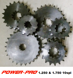 CHAIN DRIVE SPROCKETS DOUBLE 60  10 spline 