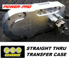 S C S GEARBOX STRAIGHT THRU TRANSFER CASE 